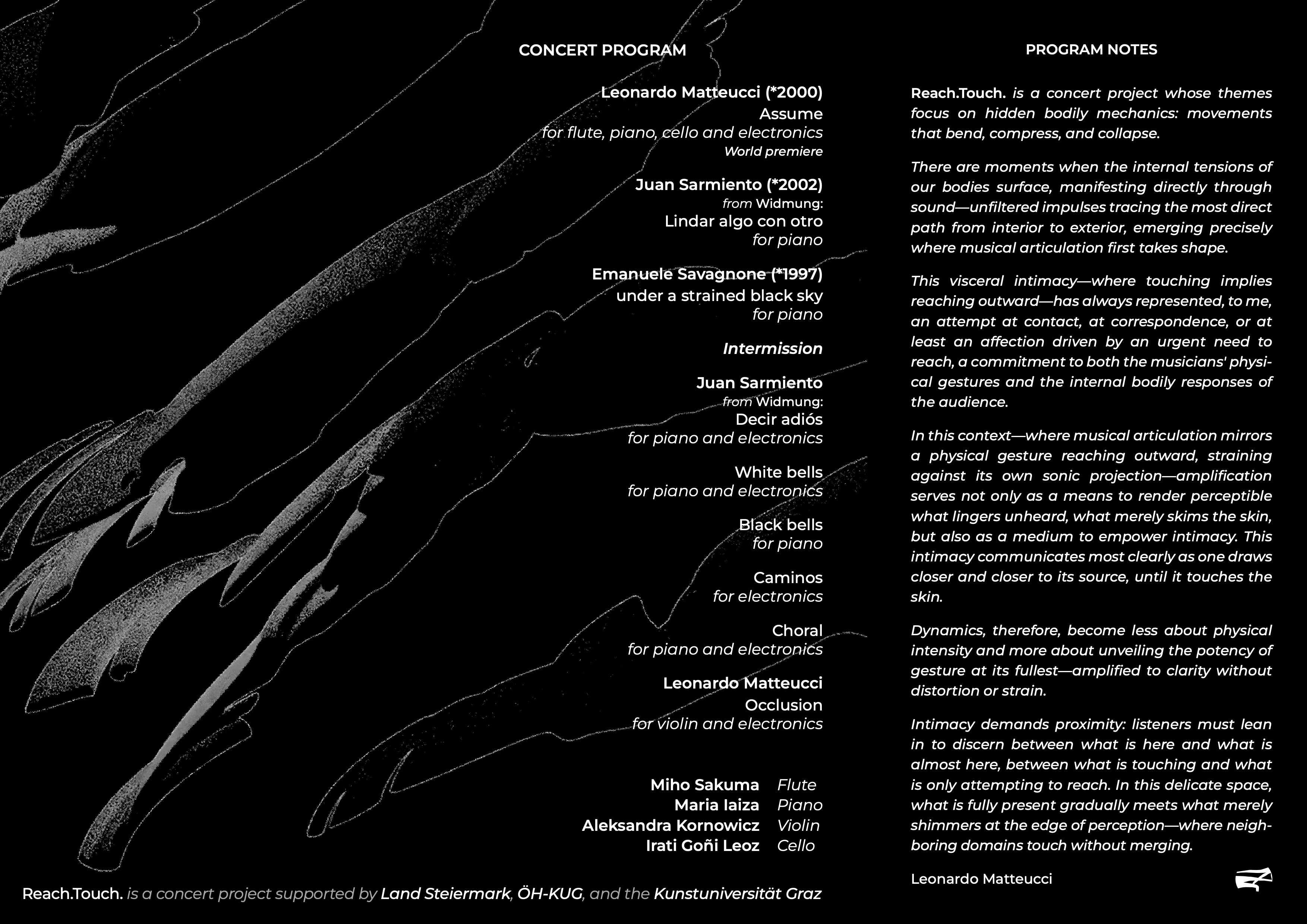 Reach.Touch. brochure page two